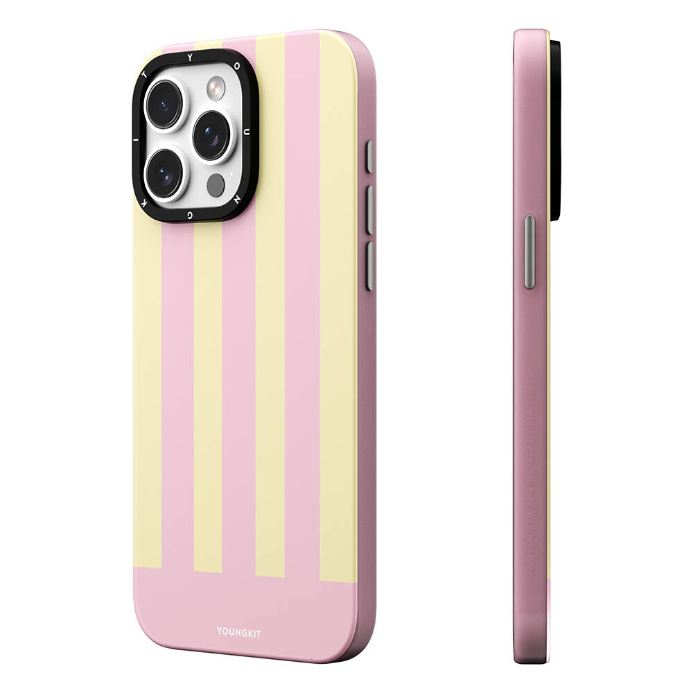 iPhone%20Uyumlu%2014%20Pro%20Kılıf%20Magsafe%20Şarj%20Özellikli%20Youngkit%20Striped%20Piano%20Keys%20Serisi%20Kapak-Pembe