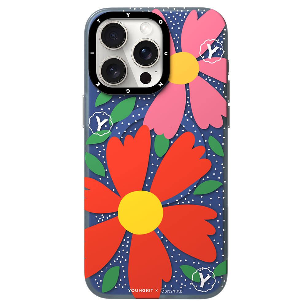 iPhone%20Uyumlu%2014%20Pro%20Max%20Kılıf%20Magsafe%20Şarj%20Özellikli%20Sunshine%20Tasarımlı%20Youngkit%20Colorful%20Serisi%20Kapak