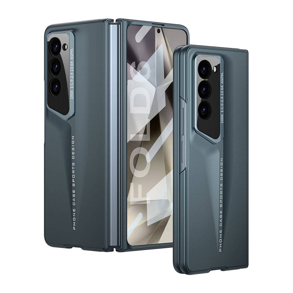 Galaxy%20Uyumlu%20Z%20Fold%206%20Kılıf%20Ultra%20İnce%20Kamera%20Korumalı%20Sert%20Rubber%20Zore%20Procase%20Kapak-Yeşil