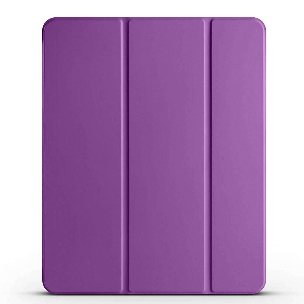 iPad%20Uyumlu%20Pro%2011%202020%20(2.Nesil)%20Zore%20Smart%20Cover%20Kalem%20Bölmeli%20Standlı%201-1%20Kılıf-Mor