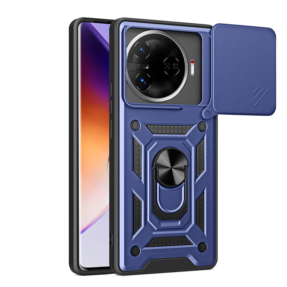 Tecno%20Camon%2030%20Pro%205G%20Kılıf%20Magnetik%20Standlı%20Kamera%20Korumalı%20Zore%20Sürgülü%20Vega%20Kapak-Mavi