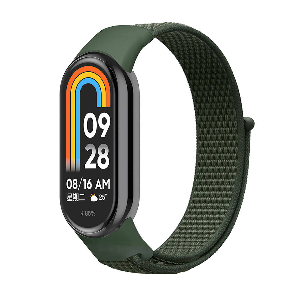 Xiaomi%20Uyumlu%20%20Mi%20Band%208%20Zore%20KRD-03%20Hasır%20Kordon