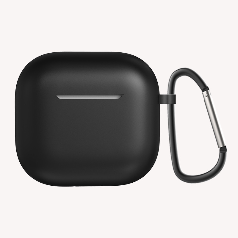 Airpods%20Uyumlu%204%20Zore%20Standart%20Silikon%20Kılıf-Siyah