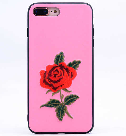 iPhone%20Uyumlu%207%20Plus%20Kılıf%20Zore%20Rose%20Kapak-Pembe