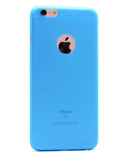 iPhone%20Uyumlu%207%20Kılıf%20Zore%201.Kalite%20PP%20Silikon-Mavi