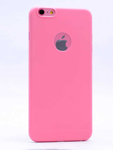 iPhone%20Uyumlu%207%20Kılıf%20Zore%201.Kalite%20PP%20Silikon-Pembe