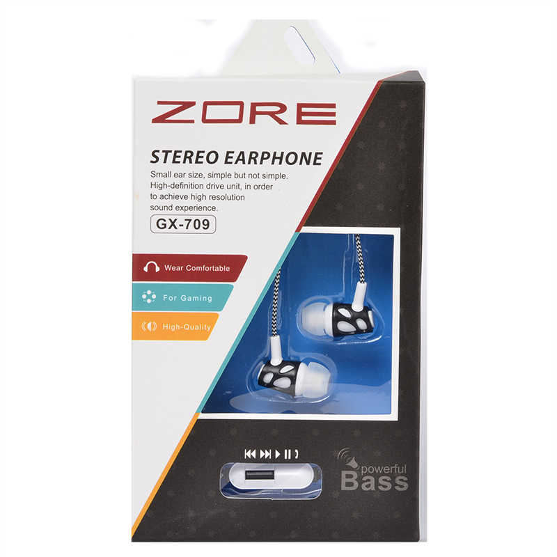 Zore%20GX-709%20Mp3%20Stereo%20Kulaklık-Beyaz