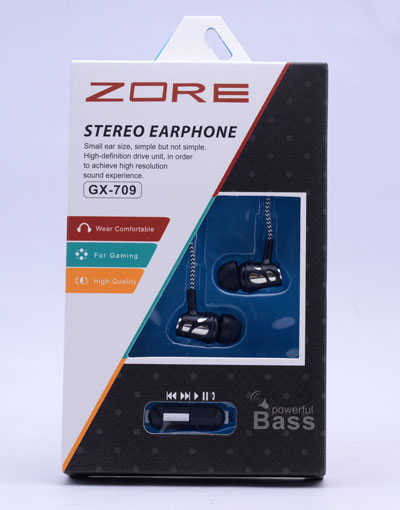 Zore%20GX-709%20Mp3%20Stereo%20Kulaklık-Gri