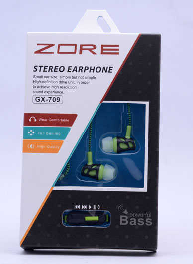 Zore%20GX-709%20Mp3%20Stereo%20Kulaklık-Yeşil