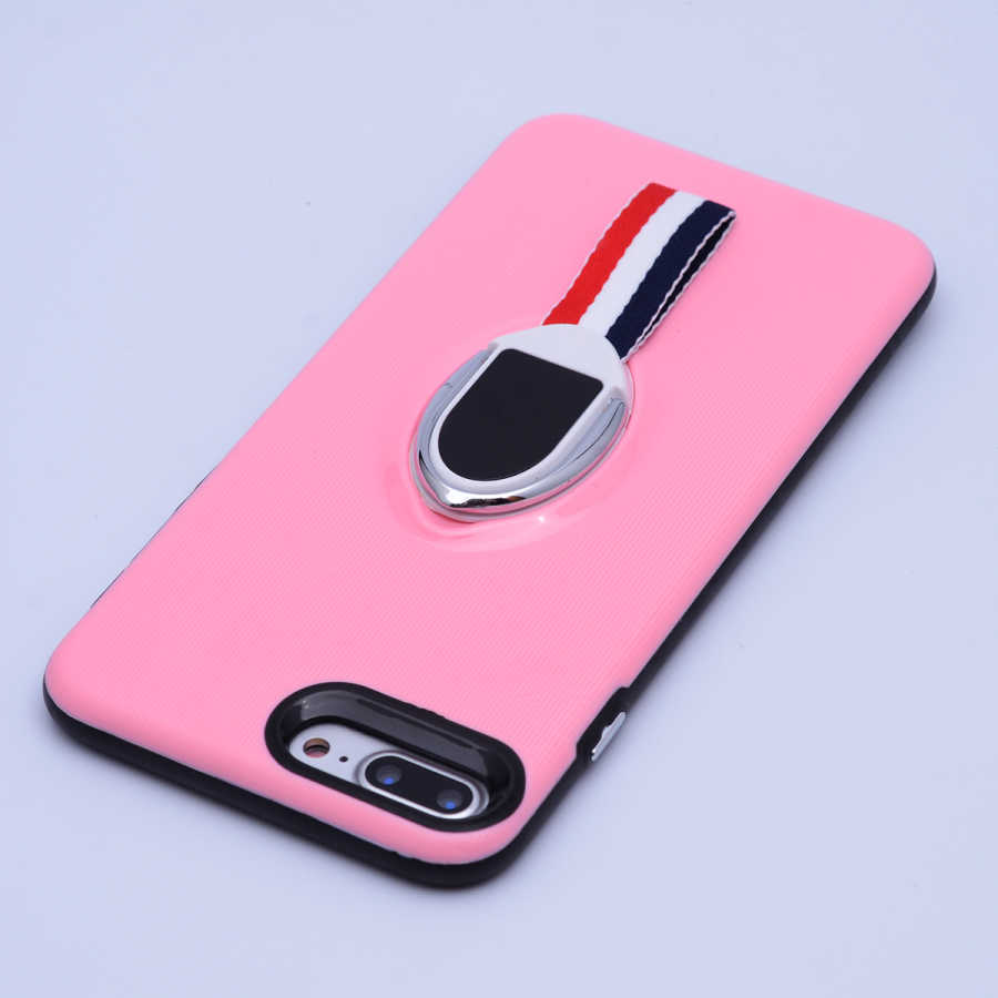 iPhone%20Uyumlu%207%20Plus%20Kılıf%20Zore%20Foxy%20Silikon-Pembe