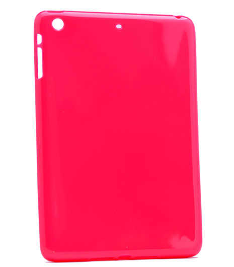 iPad%20Uyumlu%20Mini%202%203%20Kılıf%20Zore%20Tablet%20Süper%20Silikon%20Kapak-Pembe