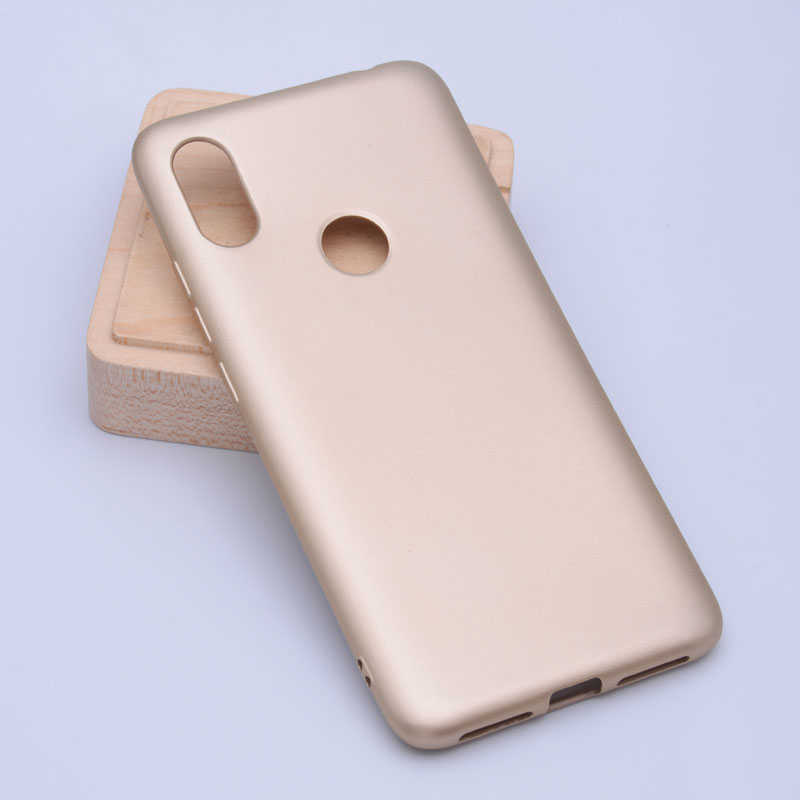 Xiaomi%20Uyumlu%20%20Redmi%20S2%20Kılıf%20Zore%20Premier%20Silikon%20Kapak-Gold