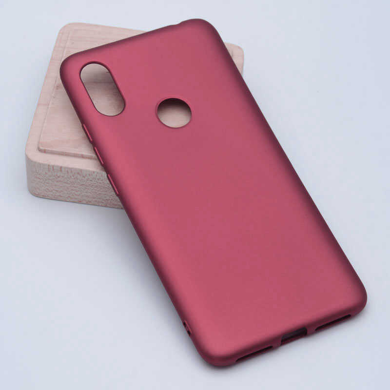 Xiaomi%20Uyumlu%20%20Redmi%20S2%20Kılıf%20Zore%20Premier%20Silikon%20Kapak-Mürdüm