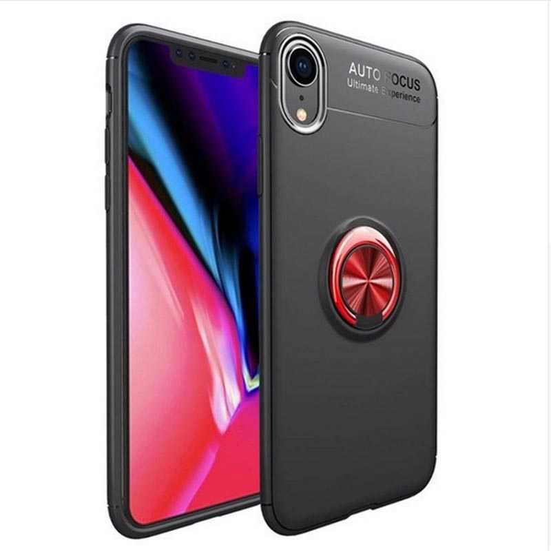 iPhone%20Uyumlu%20XR%206.1%20Kılıf%20Zore%20Ravel%20Silikon%20Kapak-Siyah-kırmızı