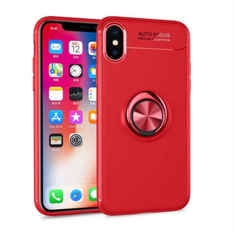 iPhone%20Uyumlu%20XS%20Max%206.5%20Kılıf%20Zore%20Ravel%20Silikon%20Kapak-Kırmızı