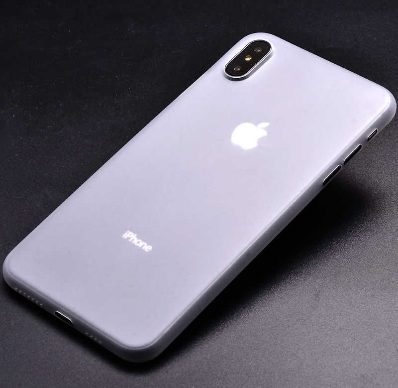 iPhone%20Uyumlu%20XS%20Max%206.5%20Kılıf%20Zore%201.Kalite%20PP%20Silikon-Beyaz