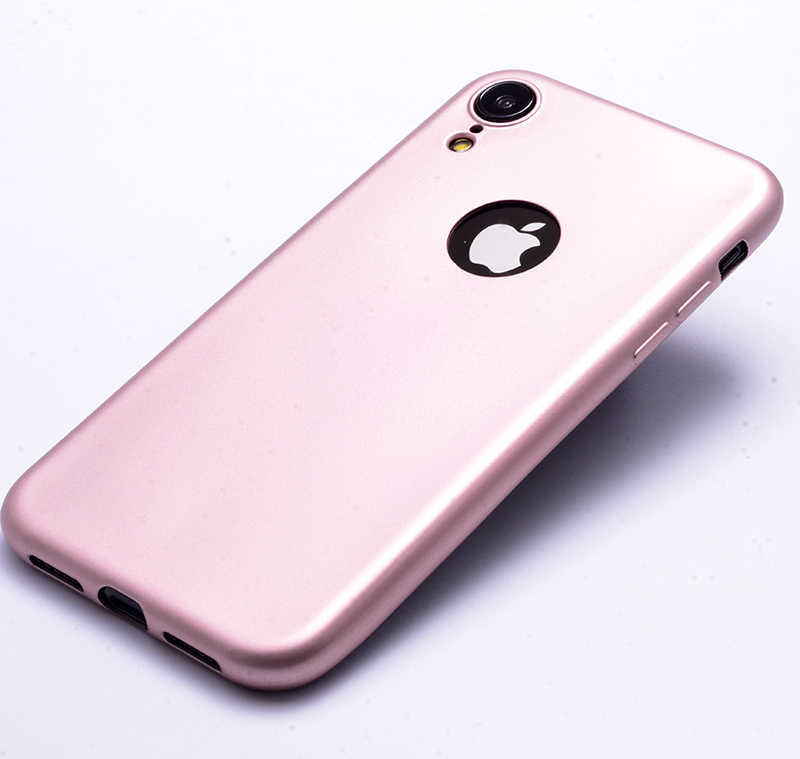 iPhone%20Uyumlu%20XR%206.1%20Kılıf%20Zore%20Premier%20Silikon%20Kapak-Rose%20gold