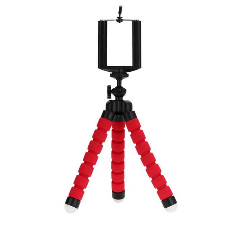 Zore%20TR1%20Kısa%20Tripod%20Sünger%20Ayaklı-Kırmızı