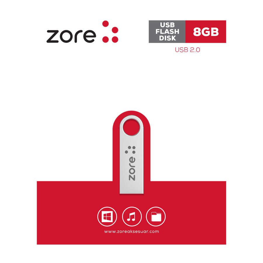 Zore%20Metal%20USB%20Flash%20Disk%208GB