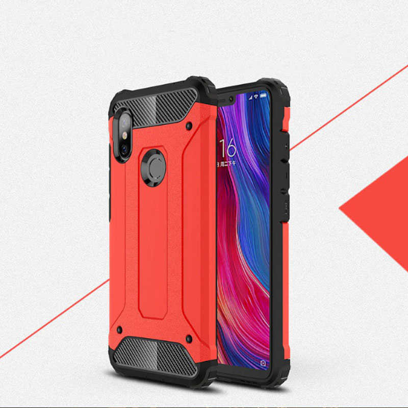 Xiaomi%20Uyumlu%20%20Redmi%206%20Kılıf%20Zore%20Crash%20Silikon%20Kapak-Kırmızı