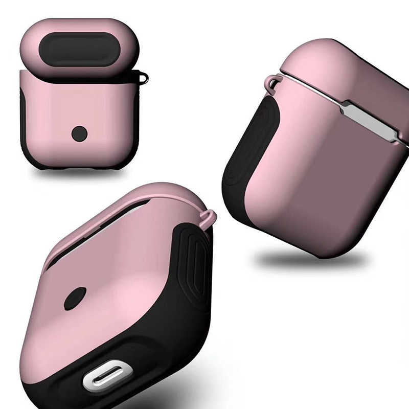 Airpods%20Uyumlu%20Kılıf%20Zore%20Shockproof%20Silikon-Pembe