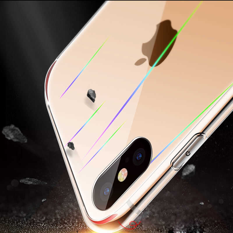 iPhone%20Uyumlu%20XS%20Max%206.5%20Kılıf%20Zore%20Rainbow%20Kapak