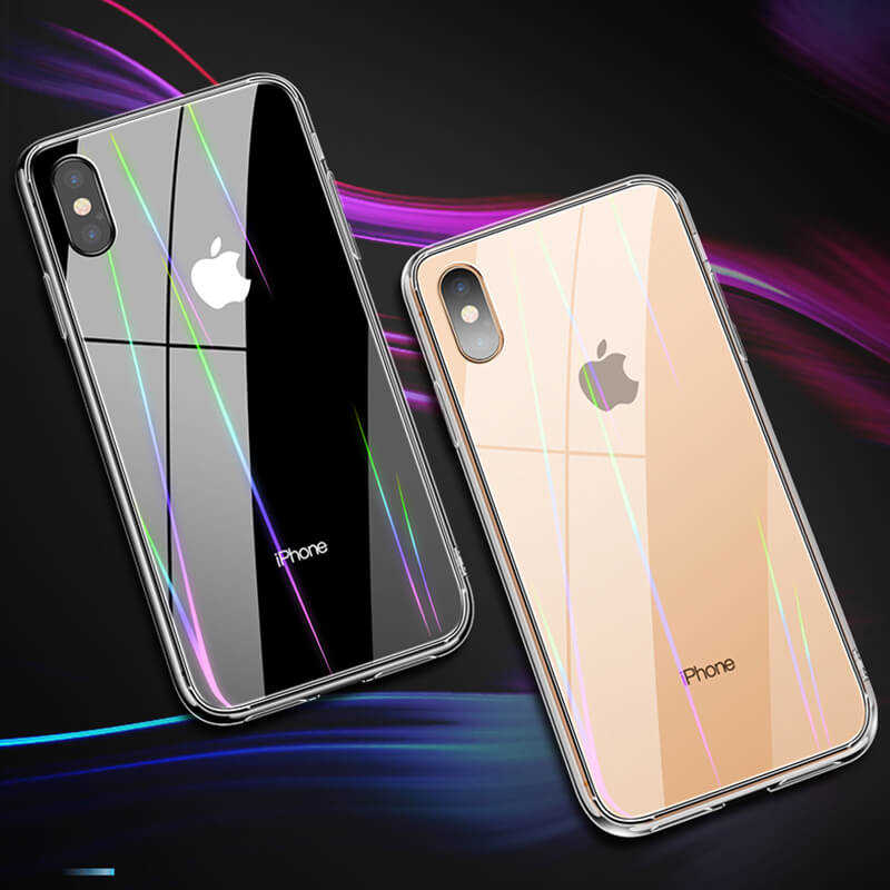 iPhone%20Uyumlu%20XS%20Max%206.5%20Kılıf%20Zore%20Rainbow%20Kapak