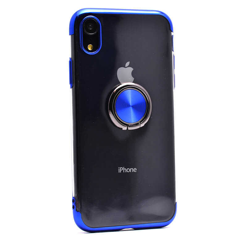 iPhone%20Uyumlu%20XR%206.1%20Kılıf%20Zore%20Gess%20Silikon-Mavi