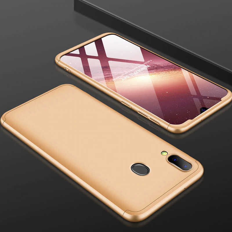 Huawei%20Uyumlu%20P%20Smart%202019%20Kılıf%20Zore%20Ays%20Kapak-Gold