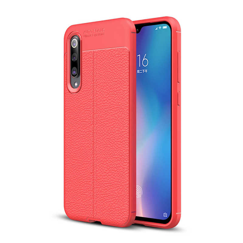 Xiaomi%20Uyumlu%20%20Mi%209%20Kılıf%20Zore%20Niss%20Silikon%20Kapak-Kırmızı