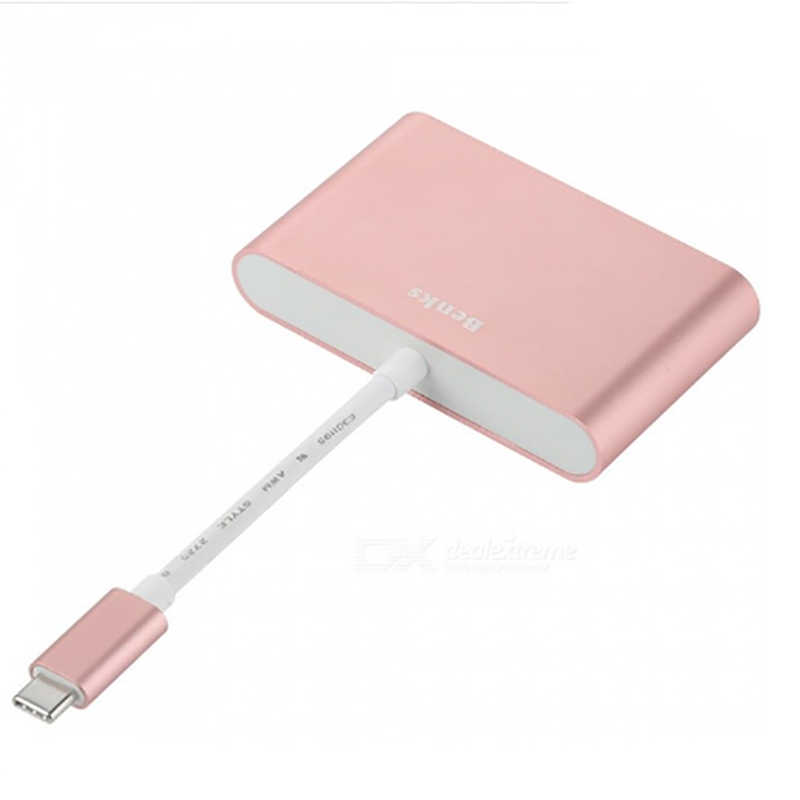 Benks%20U23%20Type-C%20to%203%20in%201%20Usb%20Adaptör%20(Usb%203.0+2.Usb2.0)