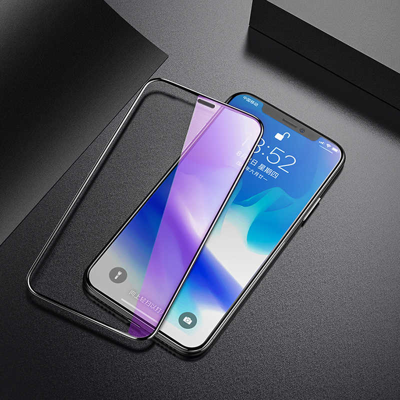 iPhone%20Uyumlu%20XS%20Max%206.5%20Benks%200.3mm%20V%20Pro%20Ekran%20Koruyucu%20Toz%20Korumalı-Bluelight