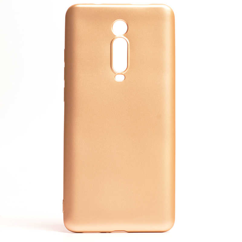 Xiaomi%20Uyumlu%20%20Mi%209T%20Kılıf%20Zore%20Premier%20Silikon%20Kapak-Gold