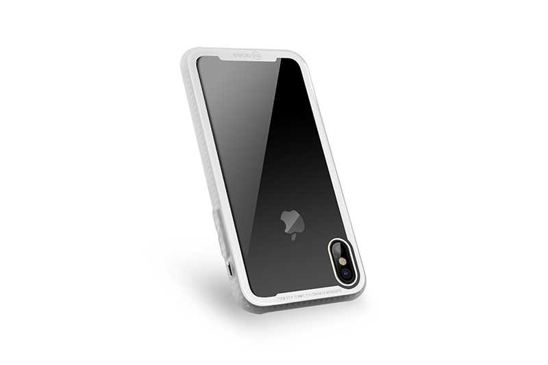 iPhone%20Uyumlu%20X%20Kılıf%20Roar%20Camoul%20Airframe%20Kapak-Gri