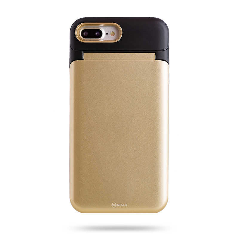 iPhone%20Uyumlu%207%20Plus%20Kılıf%20Roar%20Mirror%20Bumper%20Kapak-Gold