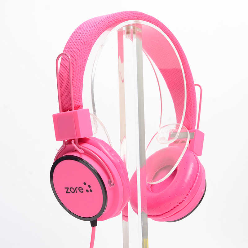 Zore%20Y-6338%20MP3%203.5mm%20Kulaklık-Pembe