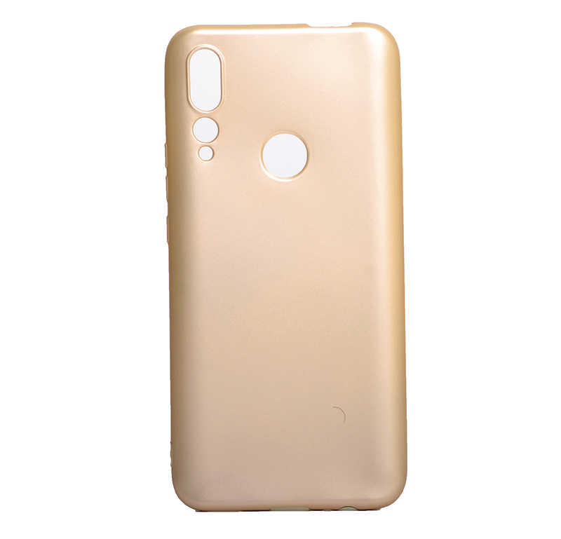 Huawei%20Uyumlu%20Y9%20Prime%202019%20Kılıf%20Zore%20Premier%20Silikon%20Kapak-Gold