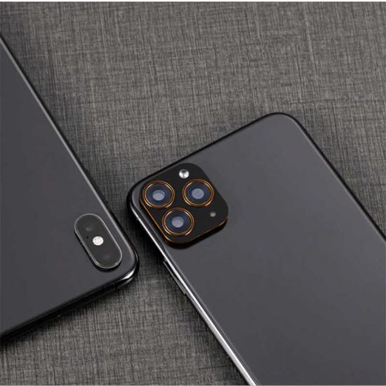 iPhone Uyumlu XS Max 6.5 Zore CP-01 iPhone Uyumlu 11 Pro Max Kamera Lens Dönüştürücü