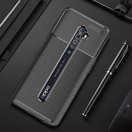 Oppo Reno 2 Kılıf Zore Negro Silikon Kapak