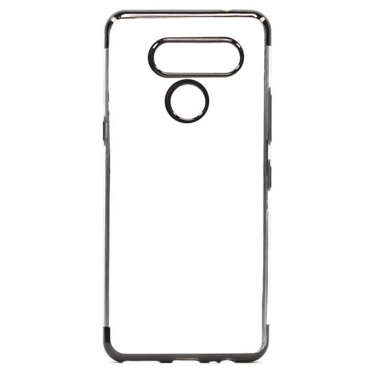 LG K50S Kılıf Zore Dört Köşeli Lazer Silikon Kapak