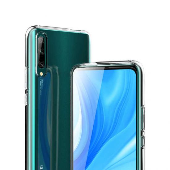 Huawei Uyumlu P Smart Pro 2019 Kılıf Zore Süper Silikon Kapak