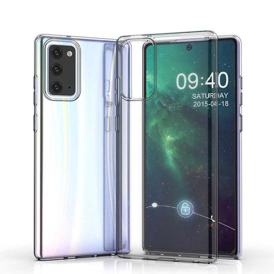 Galaxy Uyumlu Note 20 Kılıf Zore Süper Silikon Kapak