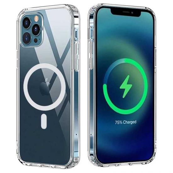 iPhone Uyumlu 12 Pro Kılıf Zore Tacsafe Wireless Kapak