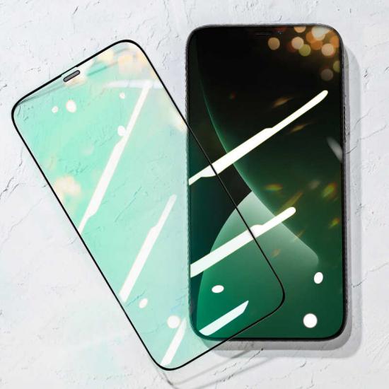 iPhone Uyumlu 12 ​​​​Benks 0.3mm V Pro Dust Proof Green Light Ekran Koruyucu