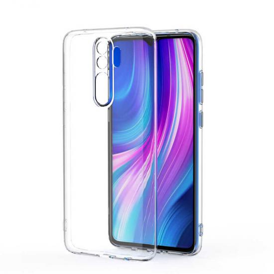 Xiaomi Uyumlu  Redmi Note 8 Pro Kılıf Zore Kamera Korumalı Süper Silikon Kapak