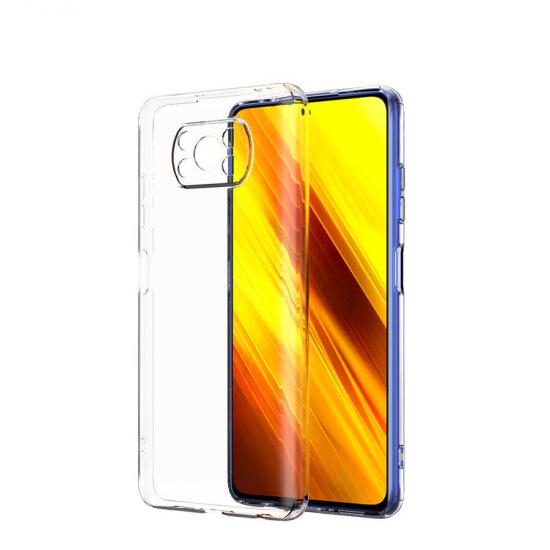 Xiaomi Uyumlu  Poco X3 Kılıf Zore Kamera Korumalı Süper Silikon Kapak