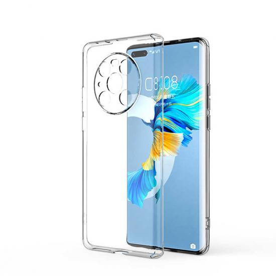 Huawei Uyumlu Mate 40 Pro Kılıf Zore Kamera Korumalı Süper Silikon Kapak