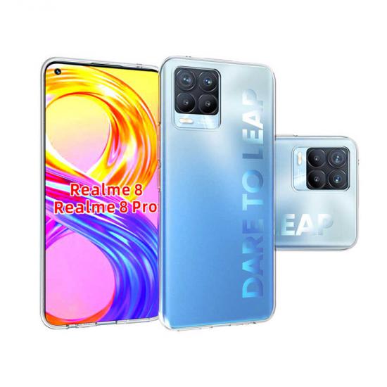 Realme 8 Pro Kılıf Zore Süper Silikon Kapak