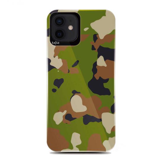 iPhone Uyumlu 12 Kılıf Kajsa Camo Kapak