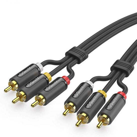 QG-AU13 RCA Aux Audio Kablo 1.83M